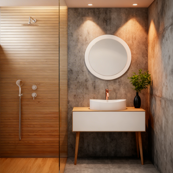 Móvel de Casa de Banho ao Chão Classic com Pés em Carvalho - Image 2