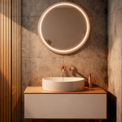 Móvel de Casa de Banho ao Chão Classic com Pés em Carvalho - Image 5