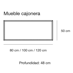 Móvel de Casa de Banho Suspenso Panela Baja - Image 6