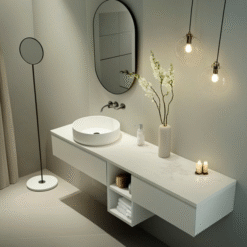 Móvel de Casa de Banho Suspenso Modular