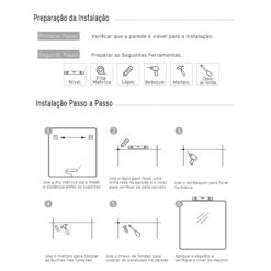Espelho com Luz NORMA, Interruptor Touch e Design Reversível - Image 12