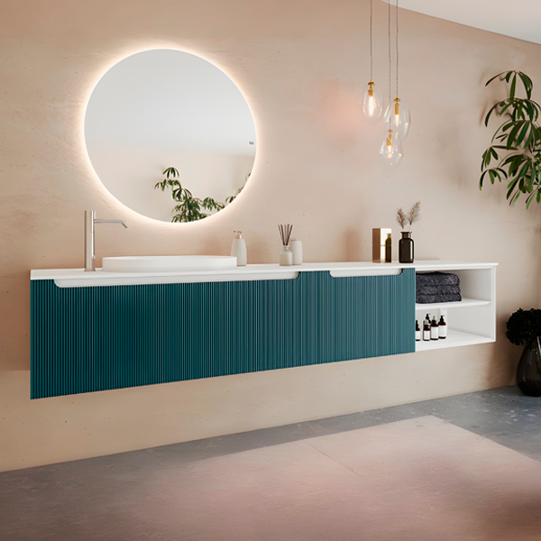 Móvel de Casa de Banho Suspenso Ösaka Modular - Image 2