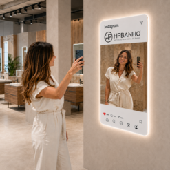 Espelho Selfie Pro LED Personalizável - Image 4