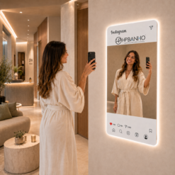 Espelho Selfie Pro LED Personalizável - Image 3